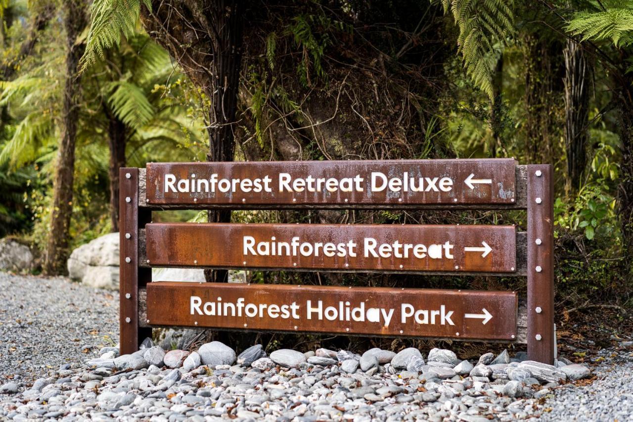 Rainforest Deluxe Franz-Josef-Gletscher Exterior foto